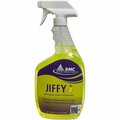 Rochester Midland Spray Cleaner, Ready-to-Use, Jiffy, 32oz, Yellow Glow RCM10243014